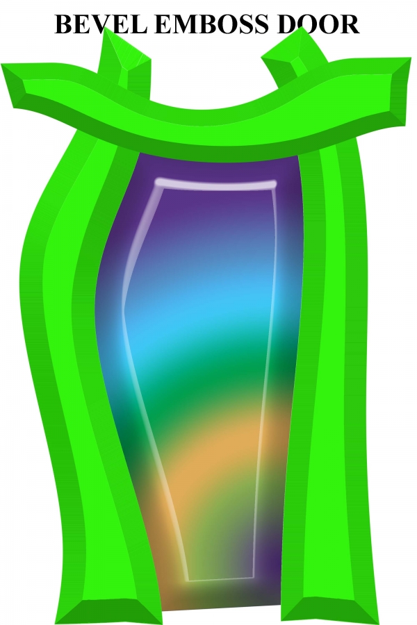 Creation of A Radial Gradient Door: Step 3